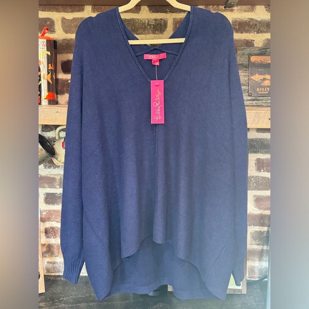 Blue sweater Lilly sevie sweater